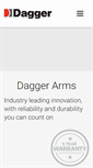 Mobile Screenshot of daggerarms.com